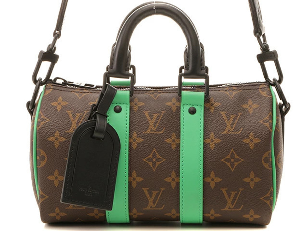 Louis Vuitton Keepall Bandouliere Mono Macassar Brown
